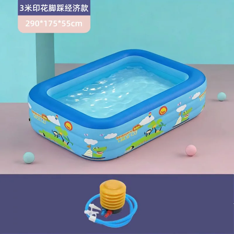 Baby Bath Tub Foldable - Large Inflatable Swimming Pool for Family