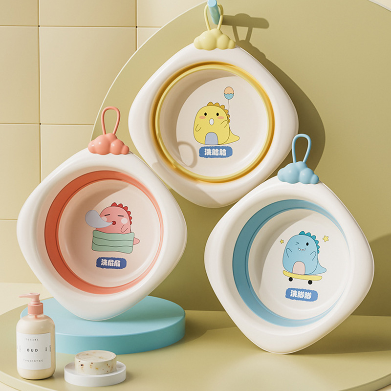 Baby Bath Tub Foldable - Folding Wash Bowl Wash Tub Wash
