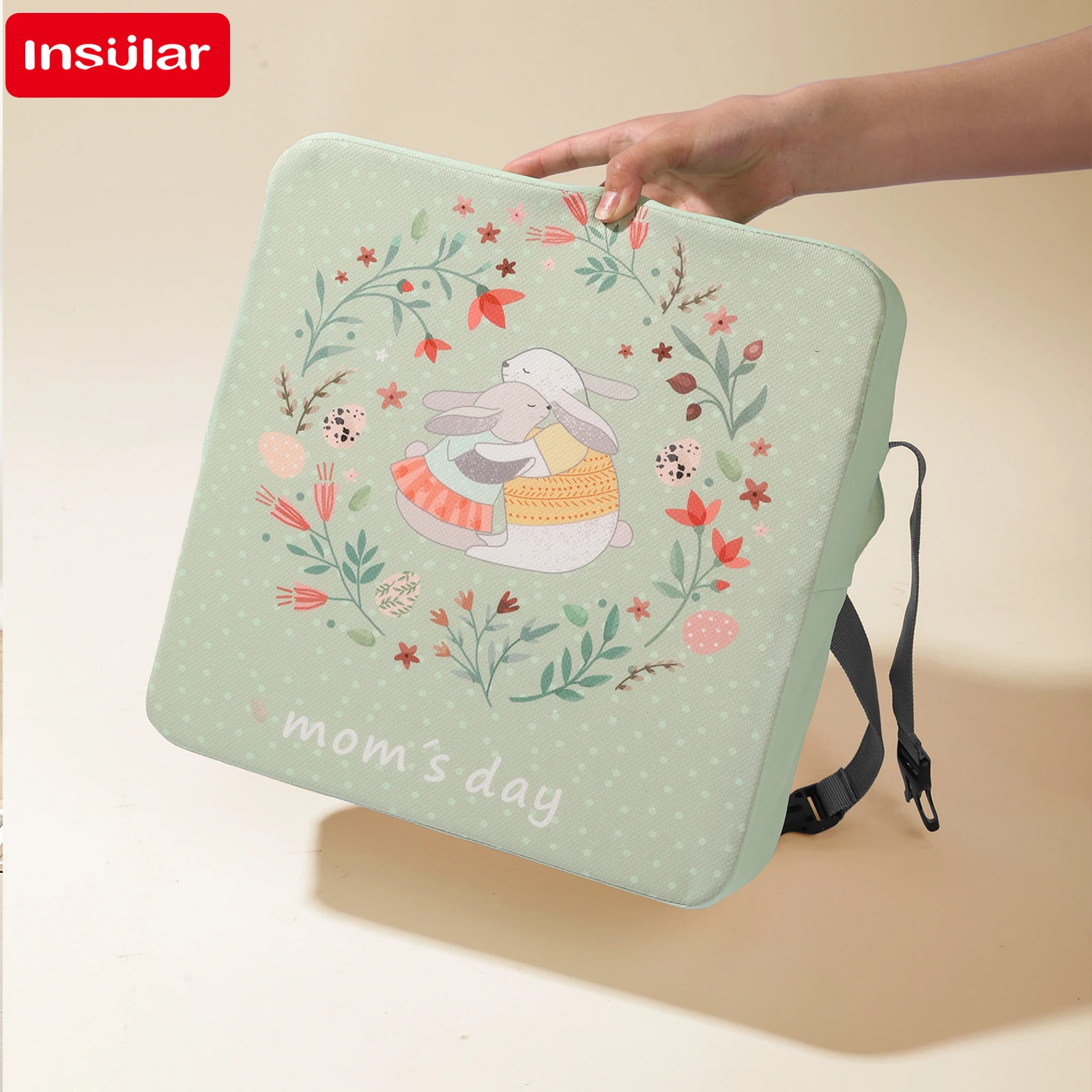 Baby High Chair Booster - Waterproof Baby HighChair Booster Cushion Removable