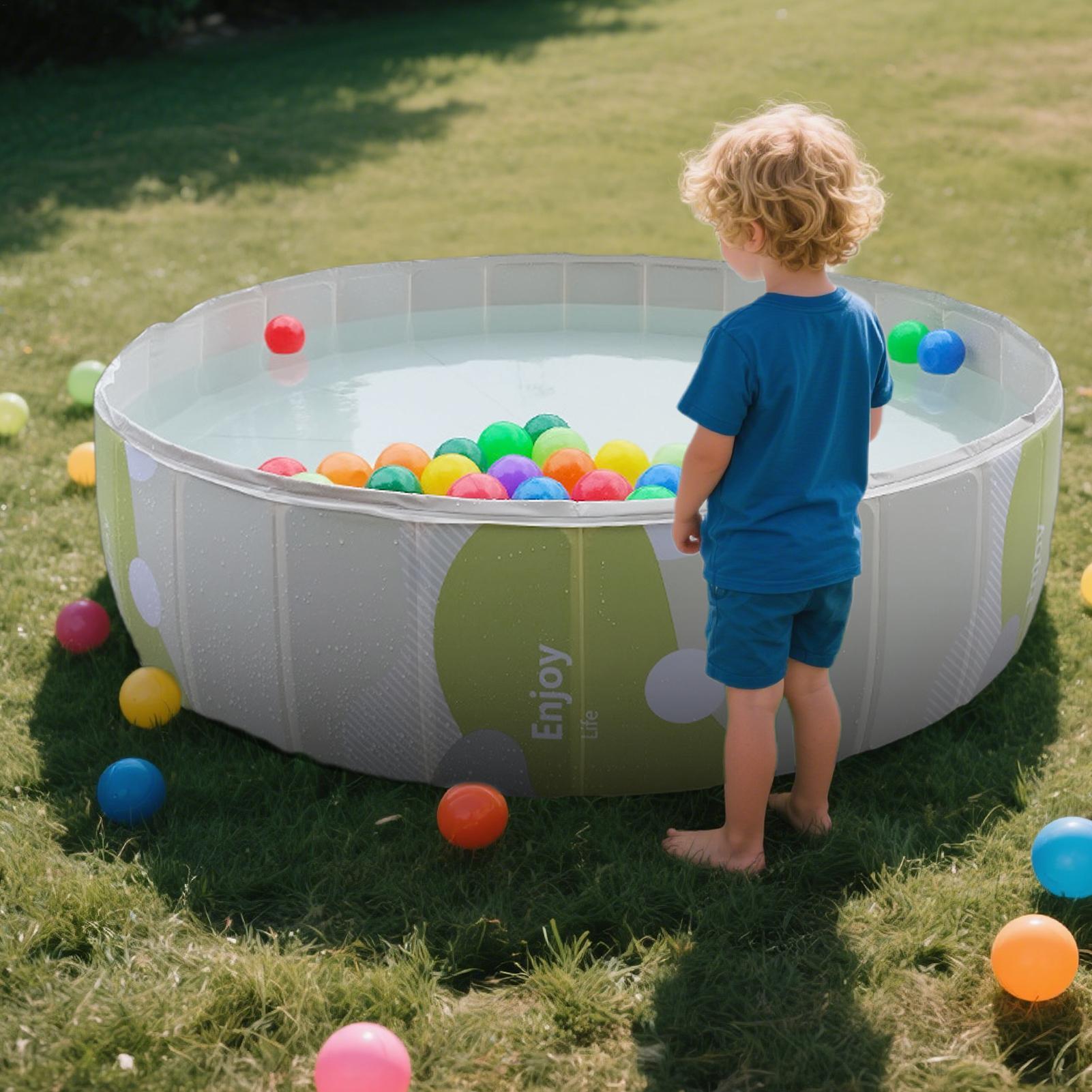 Baby Bath Tub Foldable - Foldable Kids Pool Wading Pool Kids