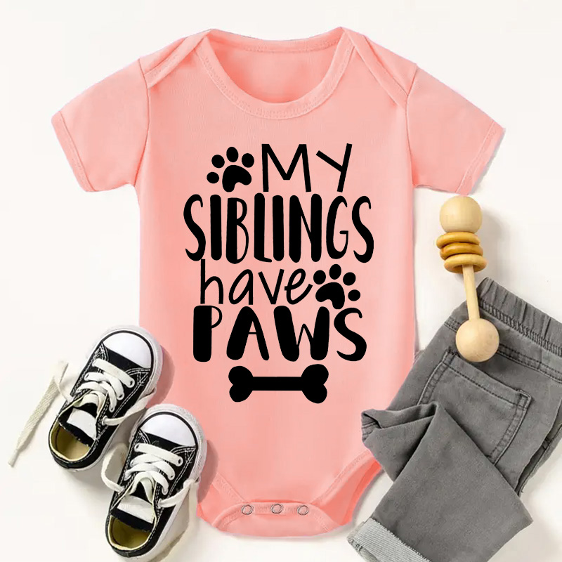 Baby Products Essential - My Siblings Have Paws Cute Infant