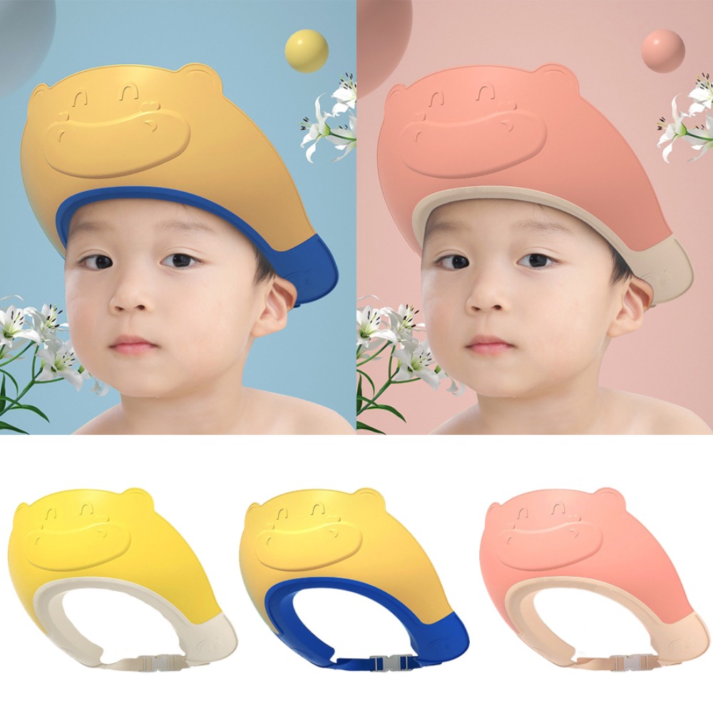 Infant Head Protector - Shampoo Artifact Baby Shower Cap Ear