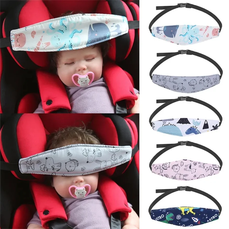 Infant Head Protector - Baby Car Seat Head Support Children