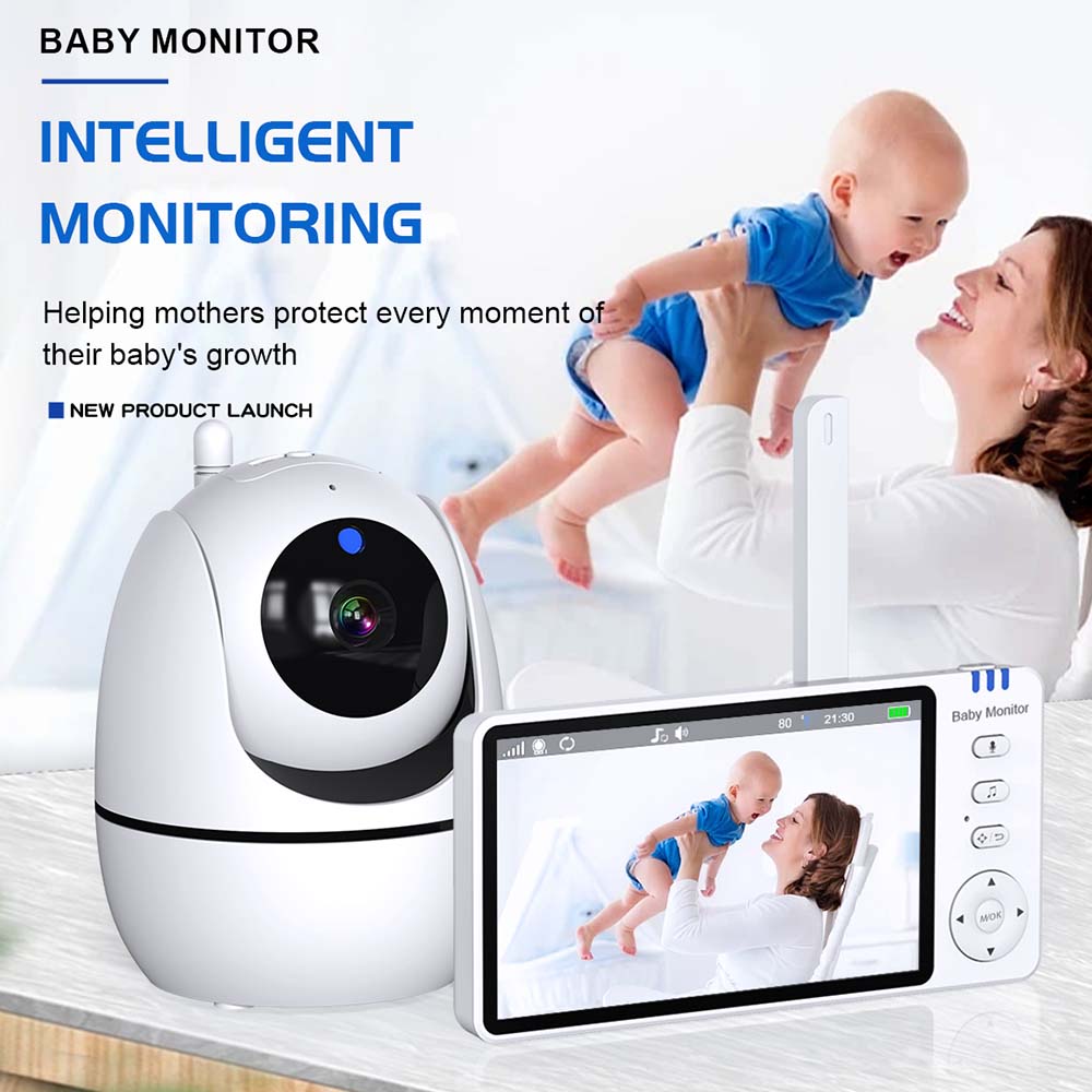 5 Inch Video Baby Monitor Indo - Baby Products Video recension och pris
