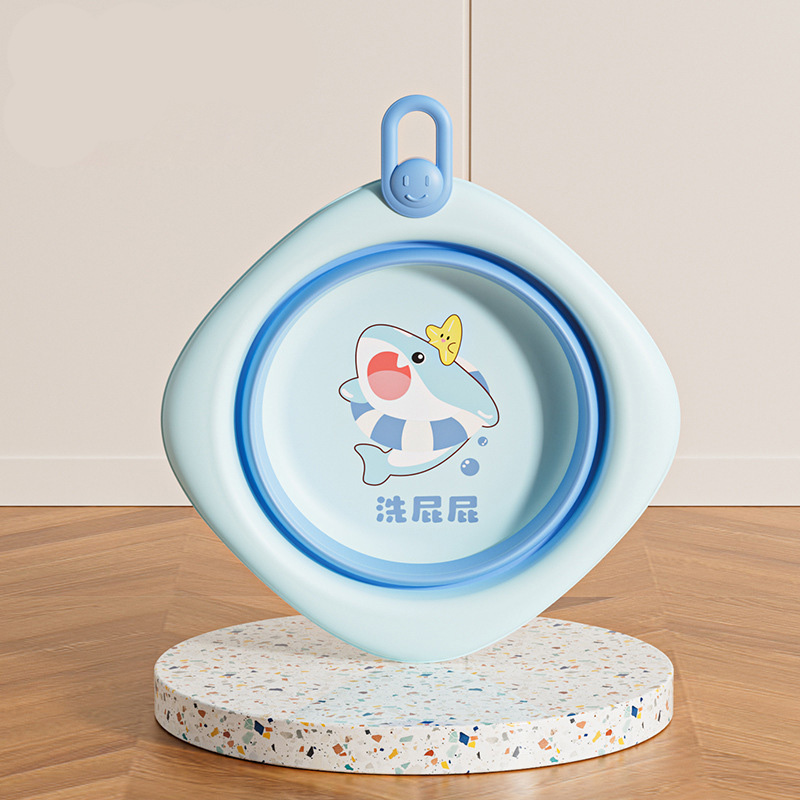 Folding Wash Bowl Wash Tub Was - Baby Bath Tub Foldable recension och pris