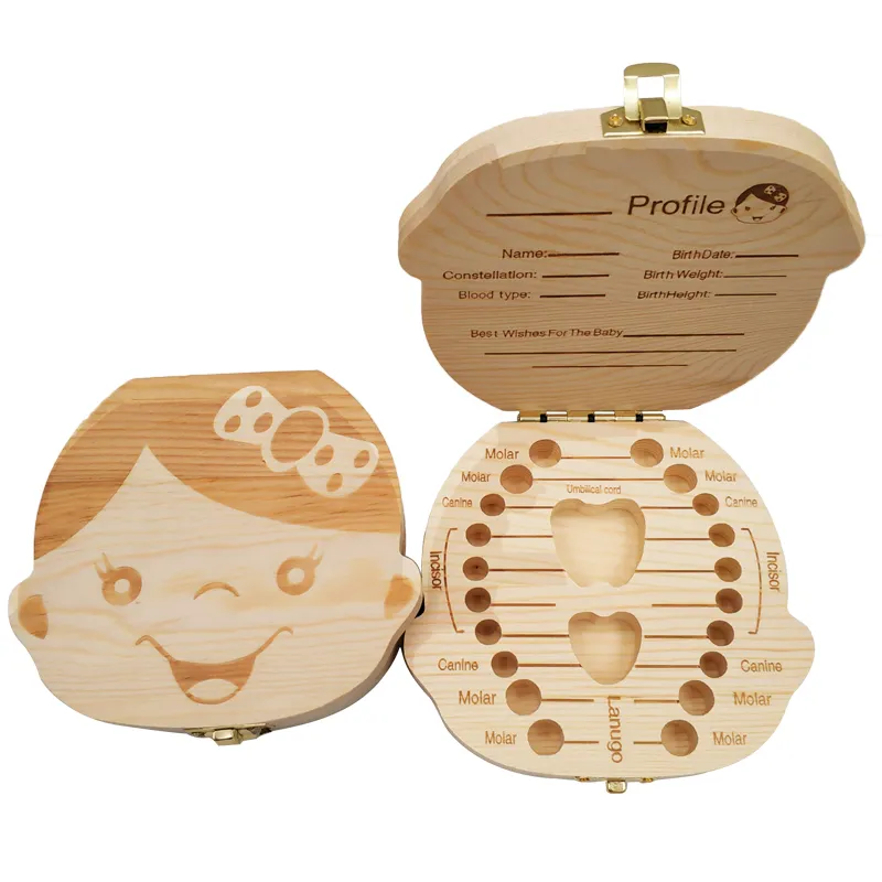 Baby Tooth Box Spanish/Dutch/F - Baby Products Storage Box recension och pris