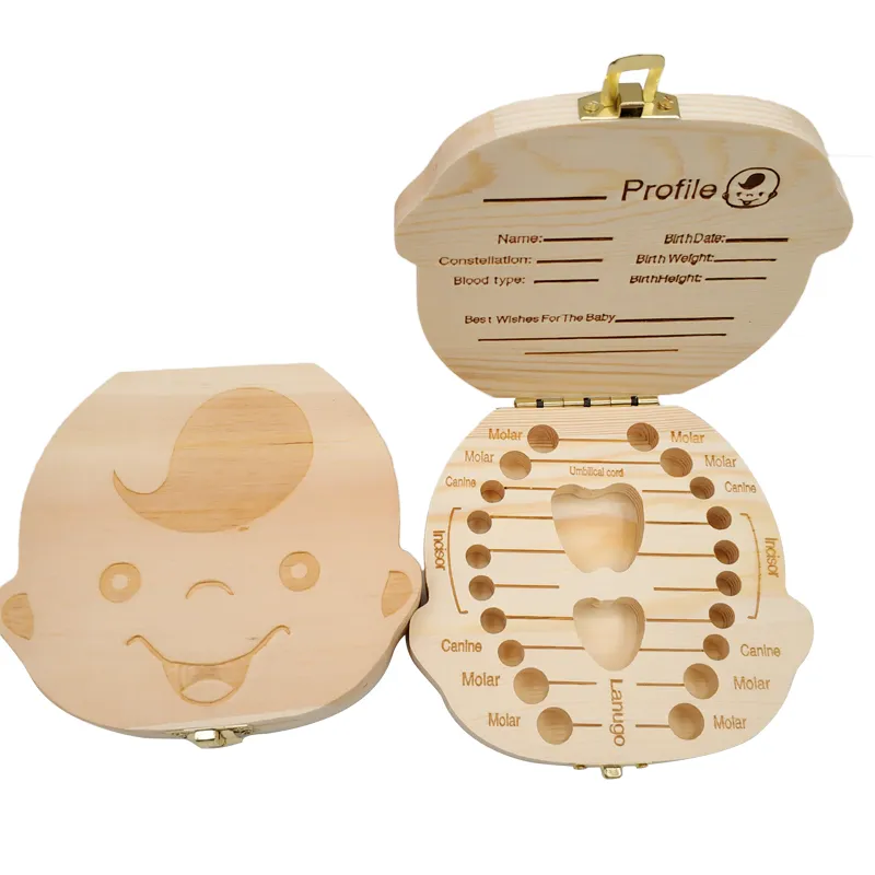 Baby Tooth Box Spanish/Dutch/F - Baby Products Storage Box recension och pris