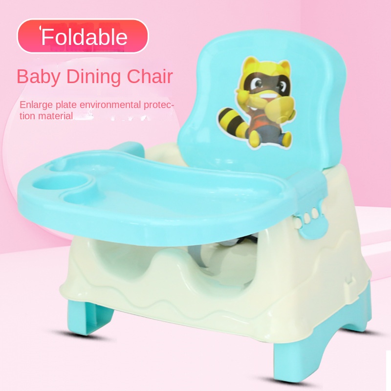 Multifunctional Adjustable Fol - Baby High Chair Booster recension och pris