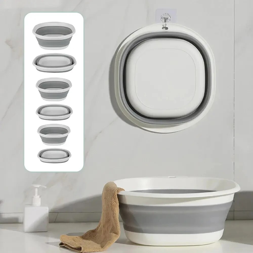 Plastic Folding Basins Portabl - Baby Bath Tub Foldable recension och pris