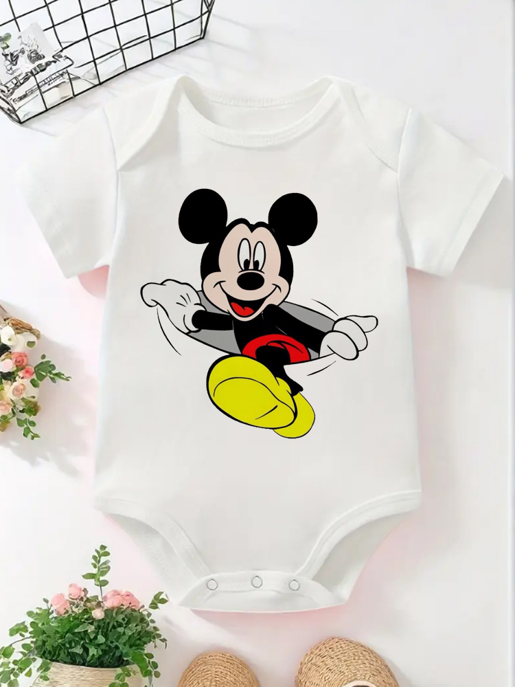 Funny Baby Onesie Cartoon Mick - Baby Products Essential recension och pris