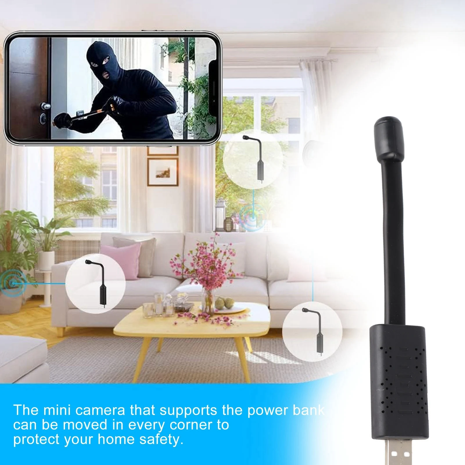 USB WiFi Security Camera 1080P - Baby Products Video recension och pris