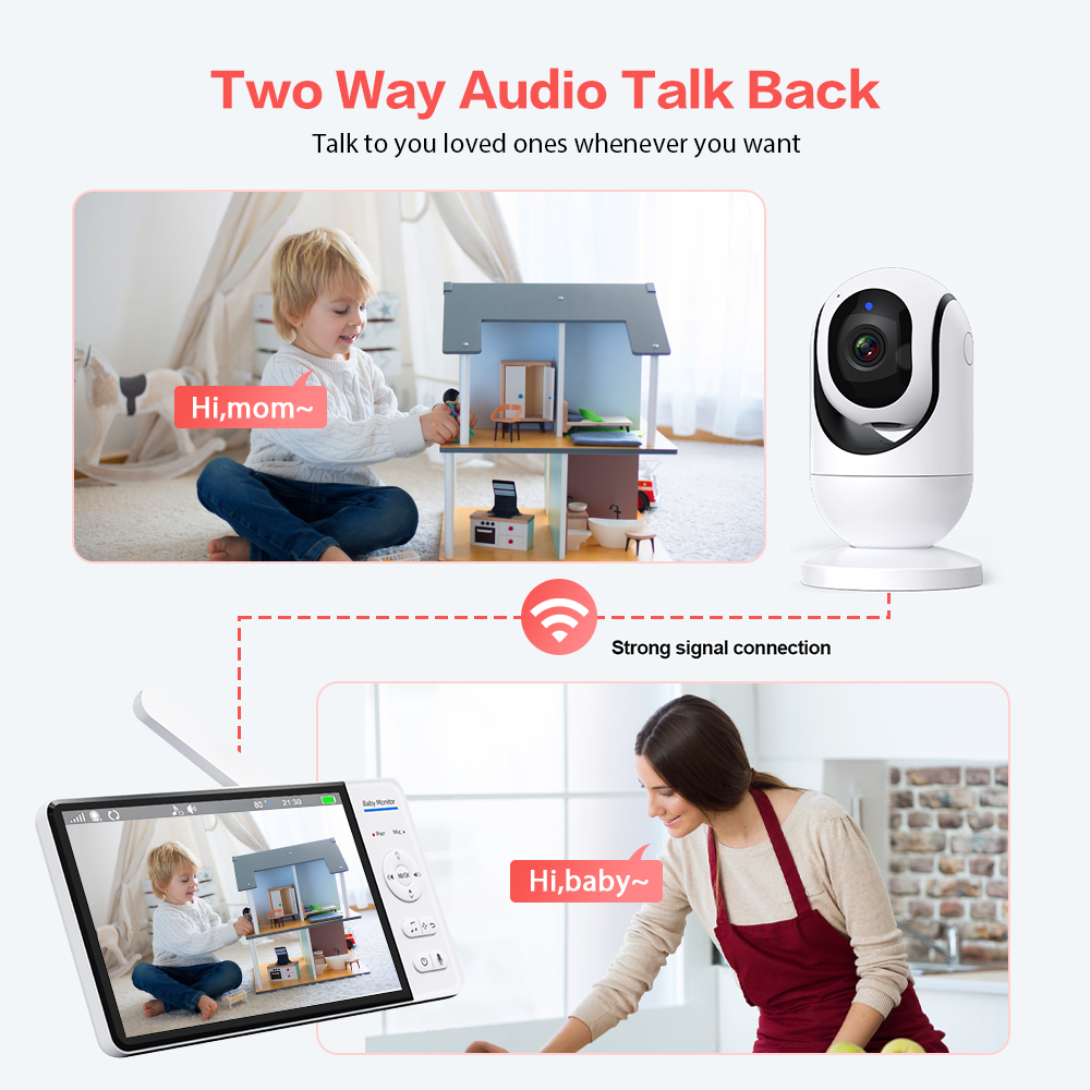 Video Baby Monitor 7'' 1080P H - Baby Products Video recension och pris