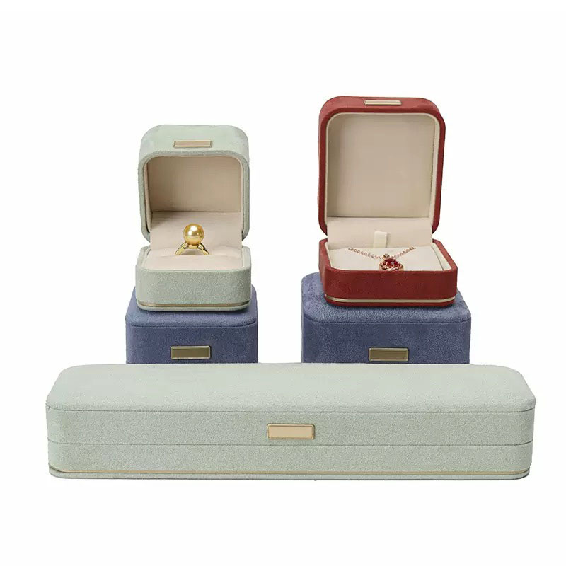 Luxury Velvet Jewelry Set Gift - Baby Products Storage Box recension och pris