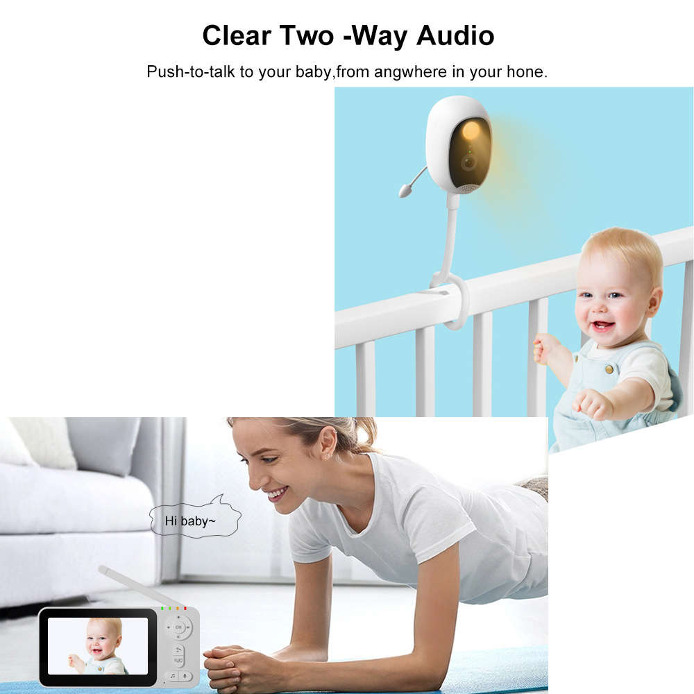 4.3-inch Intelligent Baby Moni - Baby Products Video recension och pris