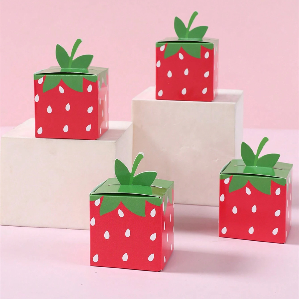 10Pcs Sweet Fruit Strawberry T - Baby Products Pack recension och pris