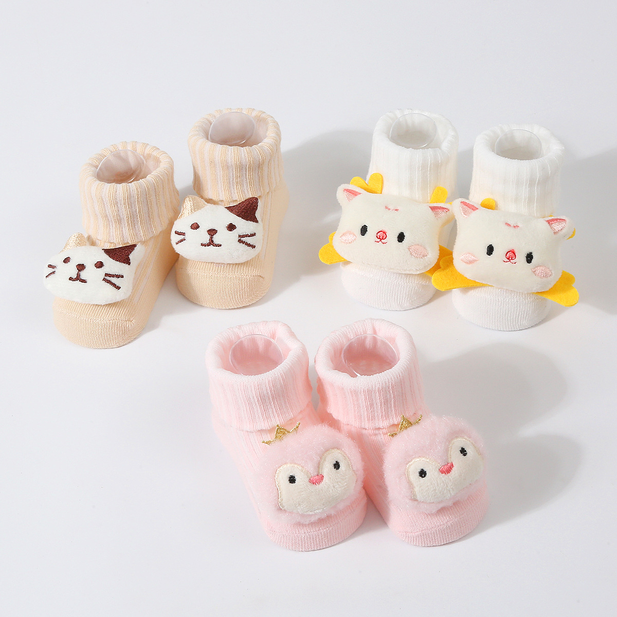 3Pairs/set Baby Socks Girls Bo - Baby Products Essential recension och pris