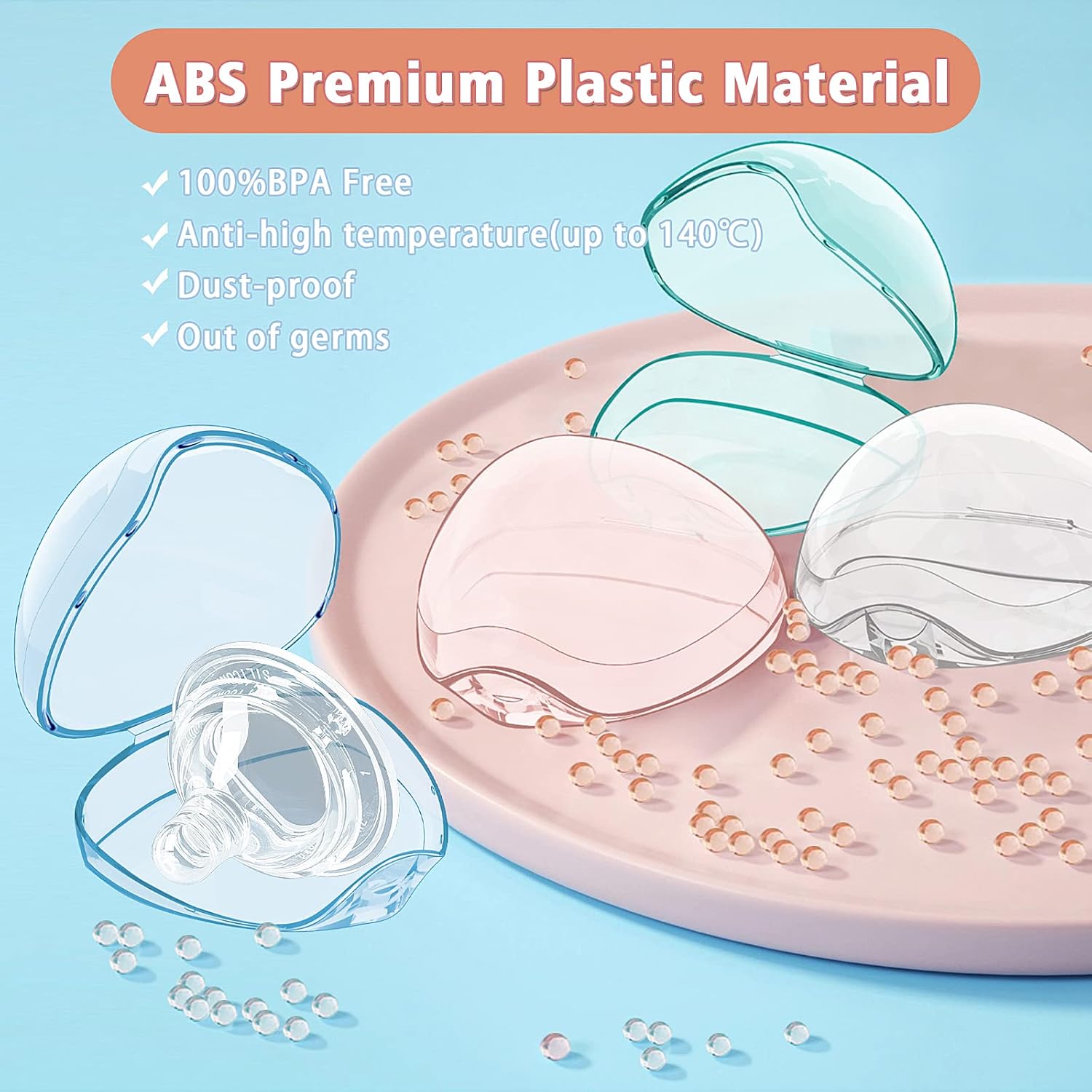 Pacifier Holder - 2/4 Pcs Trav - Baby Products Storage Box recension och pris