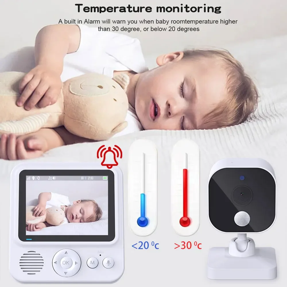2.8 Inch Video Baby Monitor Wi - Baby Products Video recension och pris