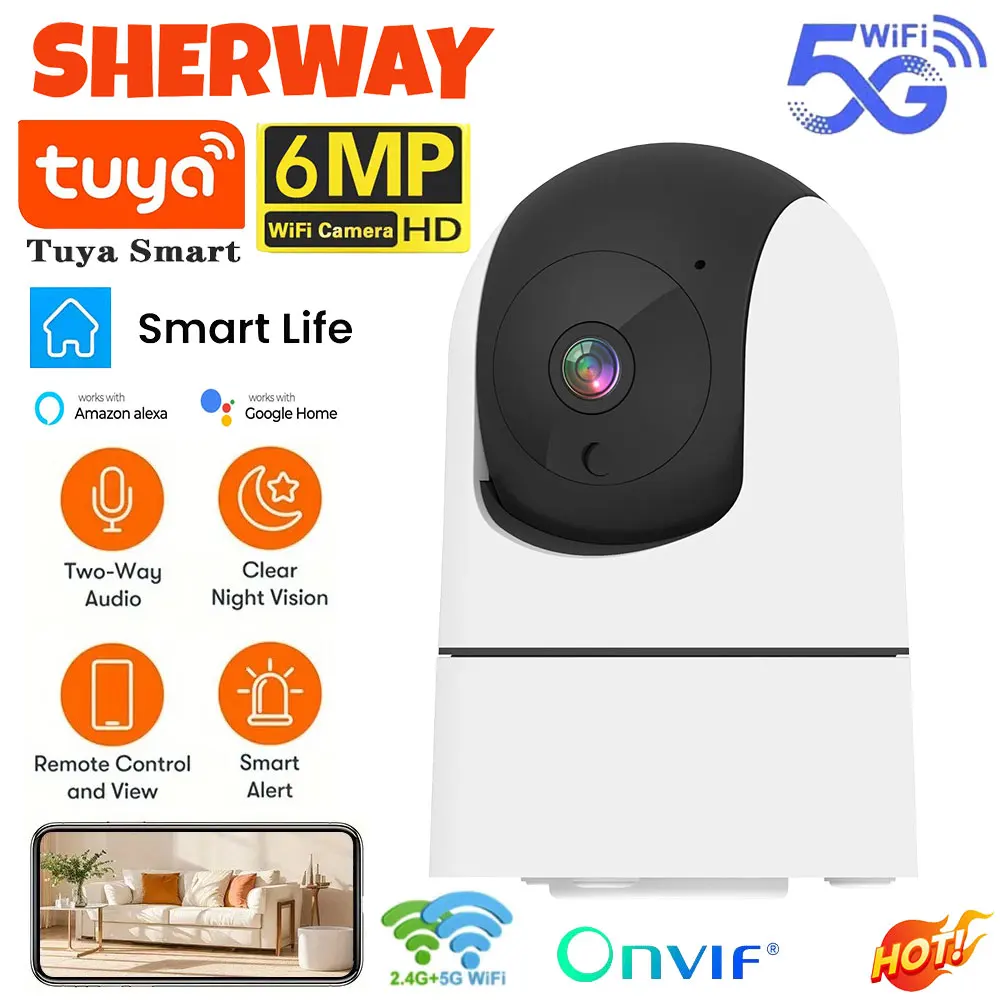 Tuya 5G WiFi IP Camera Indoor  - Baby Products Video recension och pris