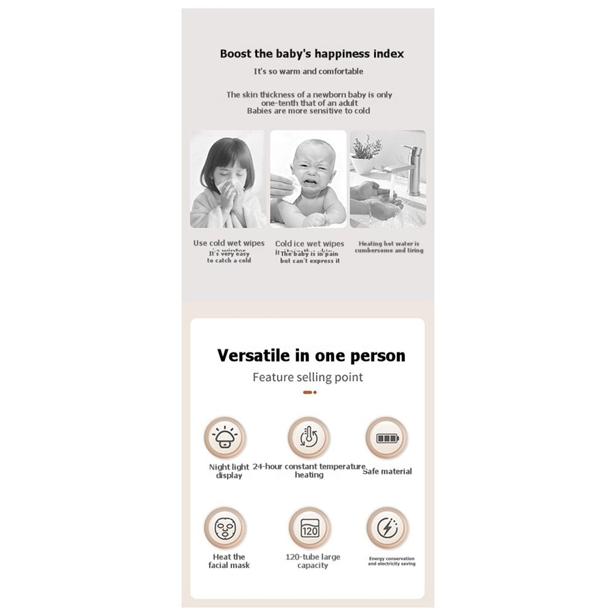 popop Baby Wipe Warmer Large C - Baby Wipe Warmer recension och pris