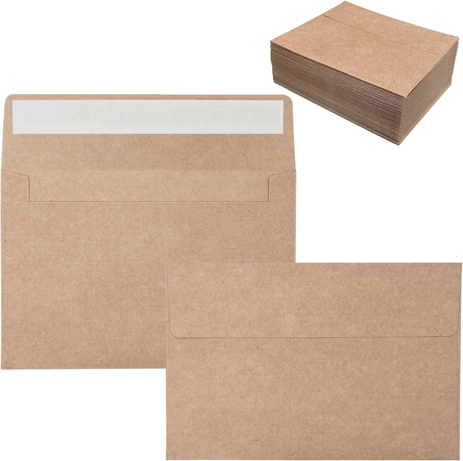 100 Pack 4x6 Kraft Envelopes f - Baby Products Pack recension och pris