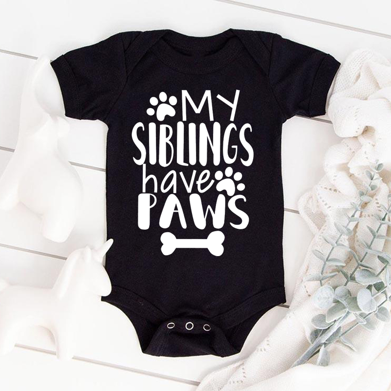 My Siblings Have Paws Cute Inf - Baby Products Essential recension och pris