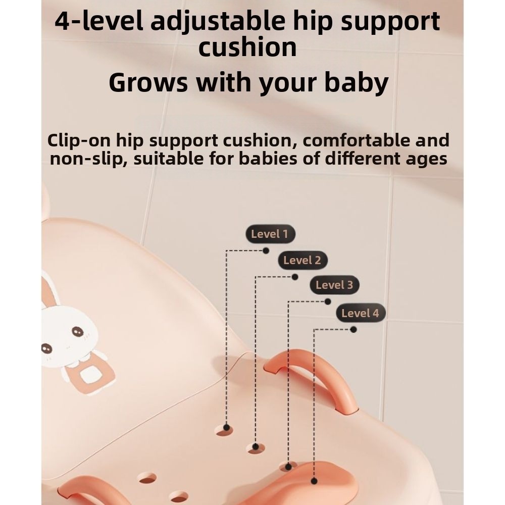 Adjustable Children's Shampoo  - Baby Bath Tub Foldable recension och pris