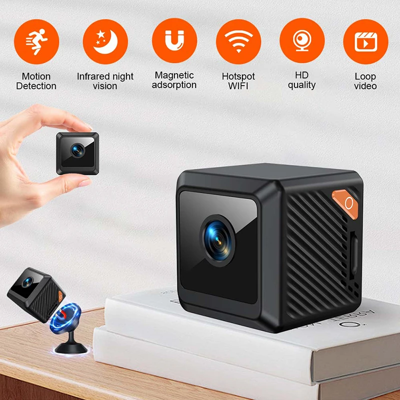 Mini Camera Strong Magnetic 4K - Baby Products Video recension och pris