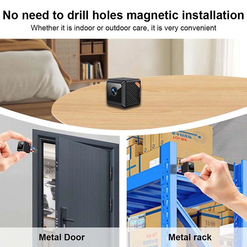 Mini Camera Strong Magnetic 4K - Baby Products Video recension och pris