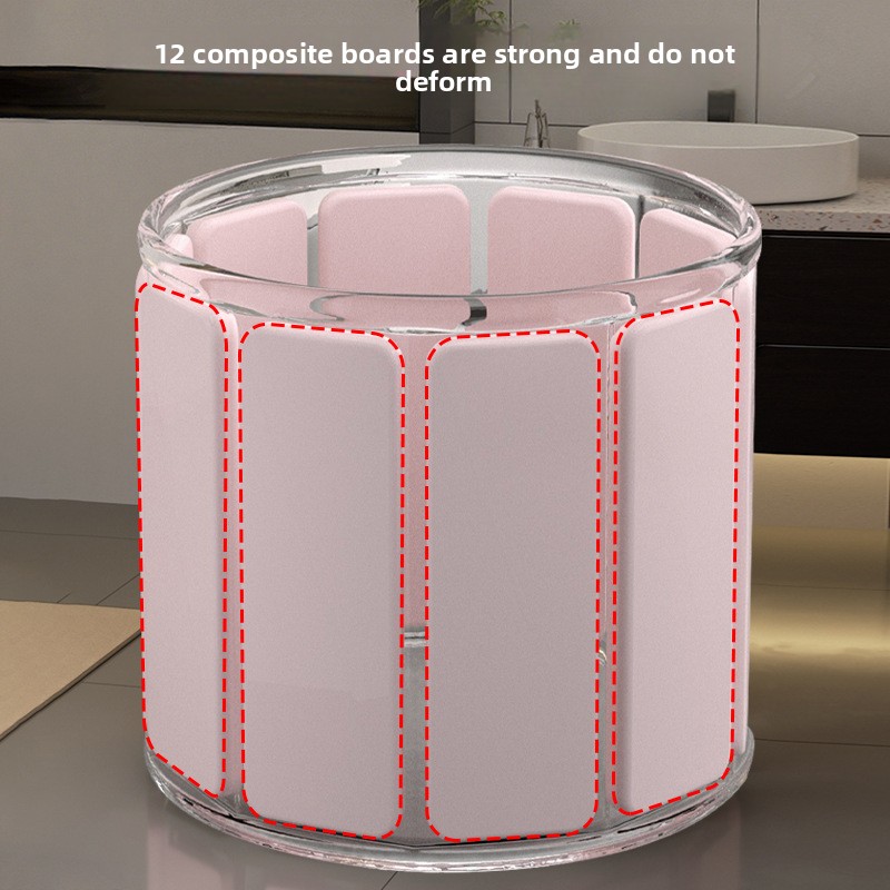 Foldable Insulated Bubble Bath - Baby Bath Tub Foldable recension och pris