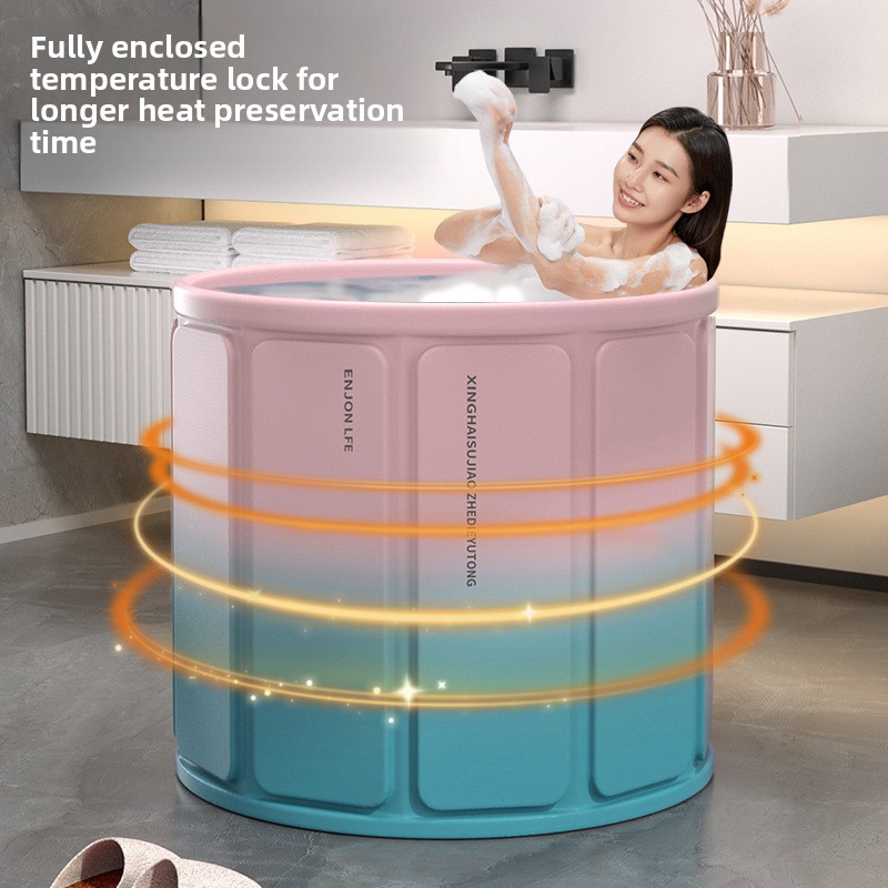 Foldable Insulated Bubble Bath - Baby Bath Tub Foldable recension och pris